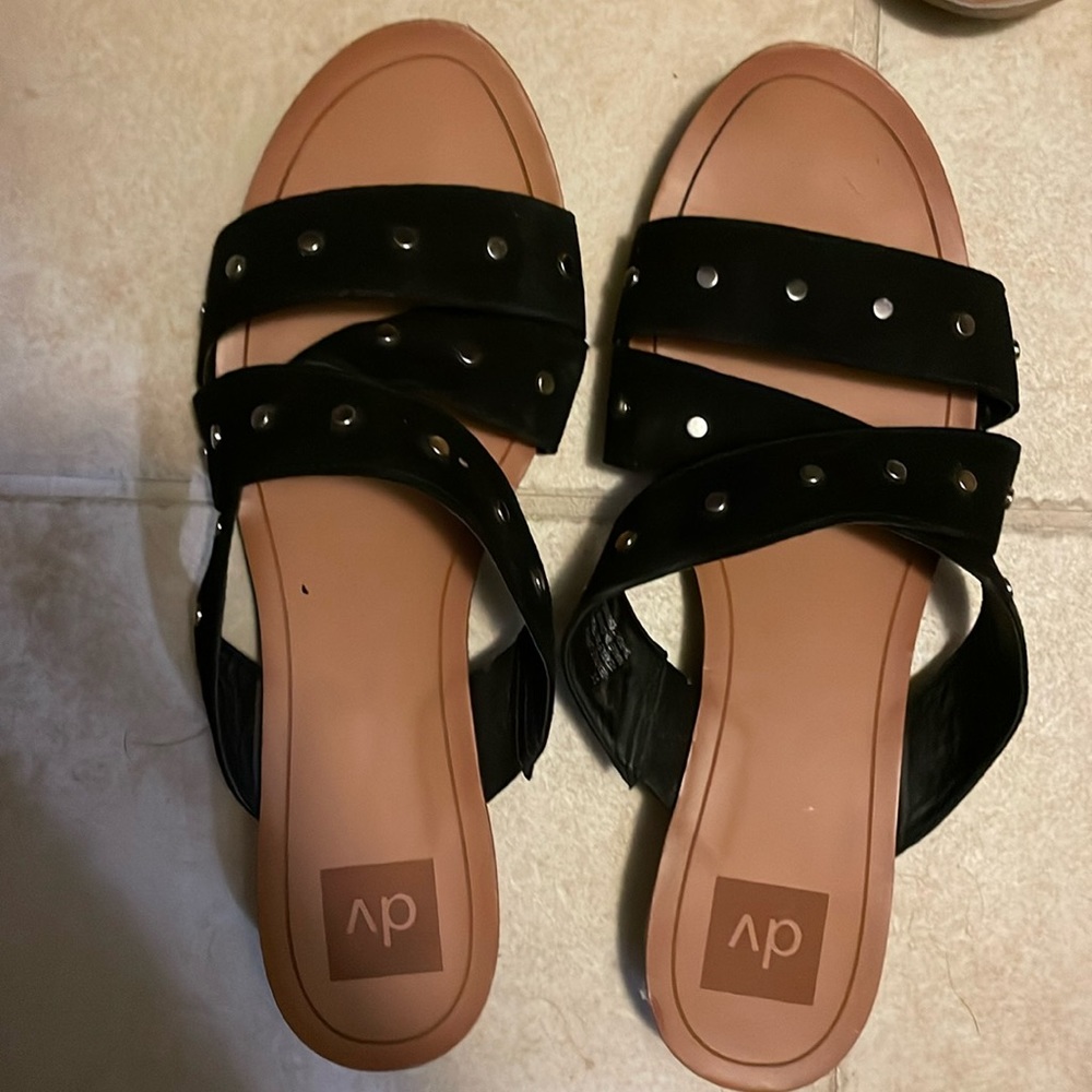DV By Dolce Vita Black Sandals